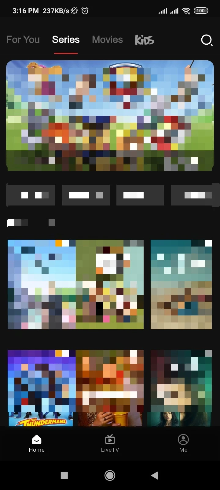 Screeshot Of Netfly App